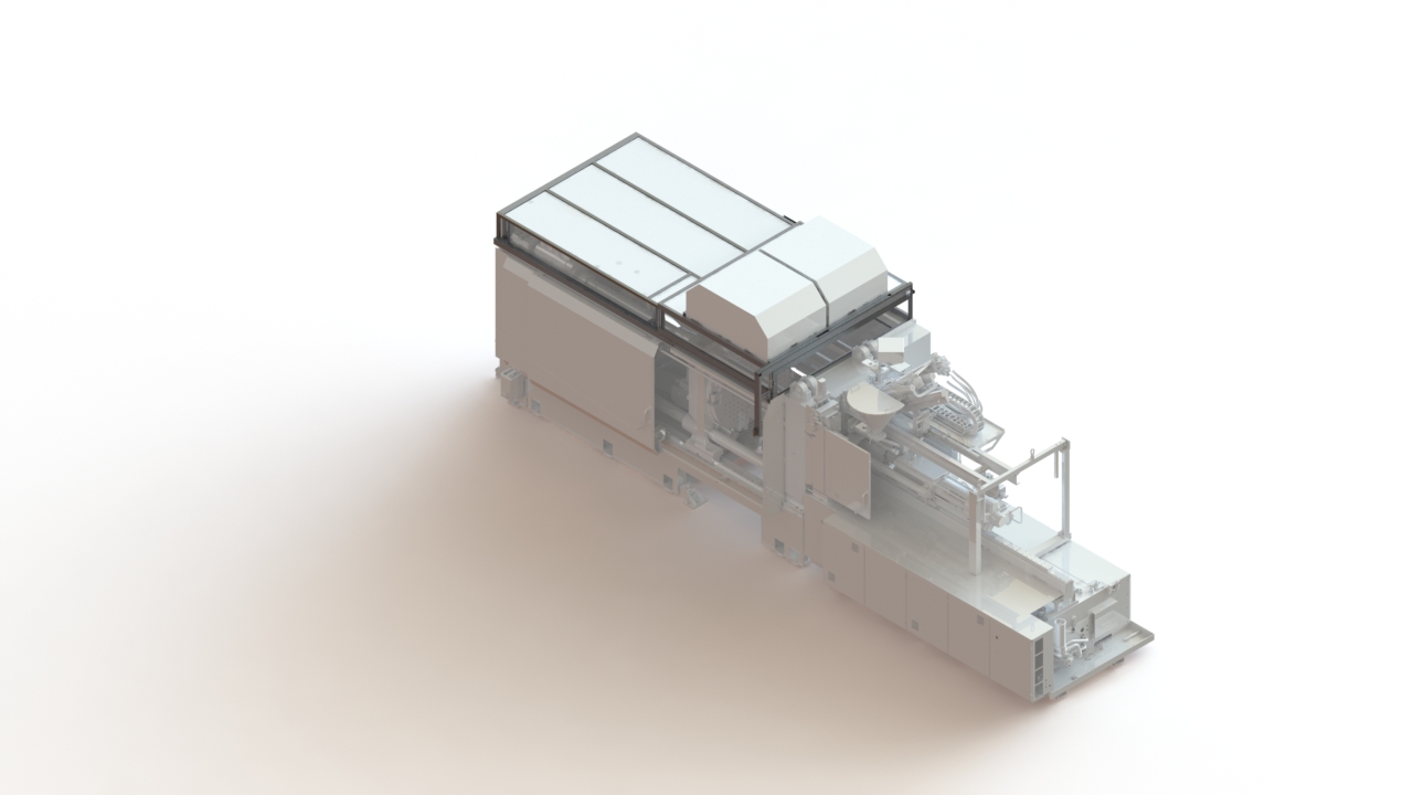 PETEK LMP unit with SGM at the injection moulding tool area