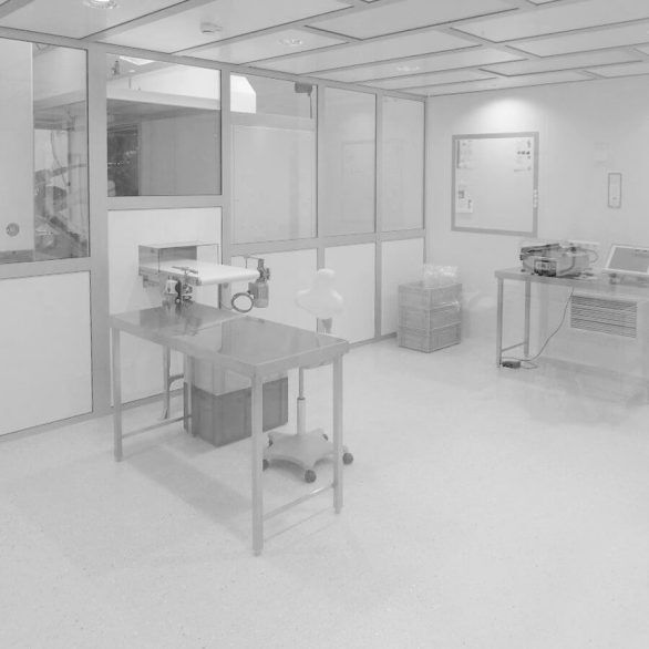 Clean room and grey room